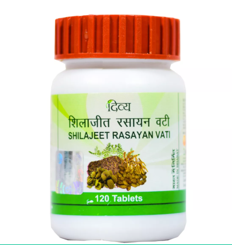 Шиладжит расаян Вати (Shilajeet Rasayan Vati) /120 табл., Patanjali